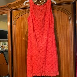 Hot pink summer dress